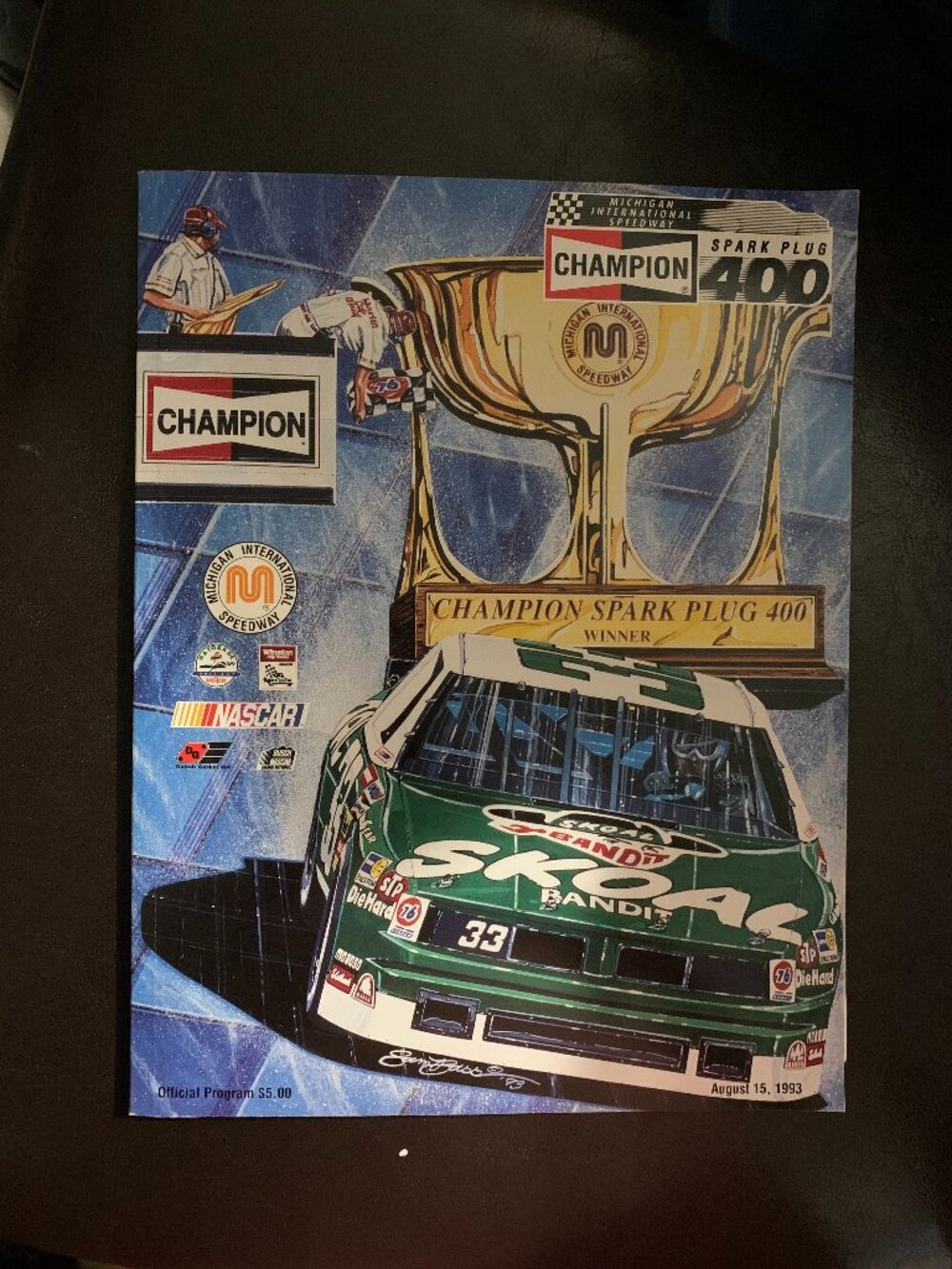 Michigan International Speedway Official Program 1993